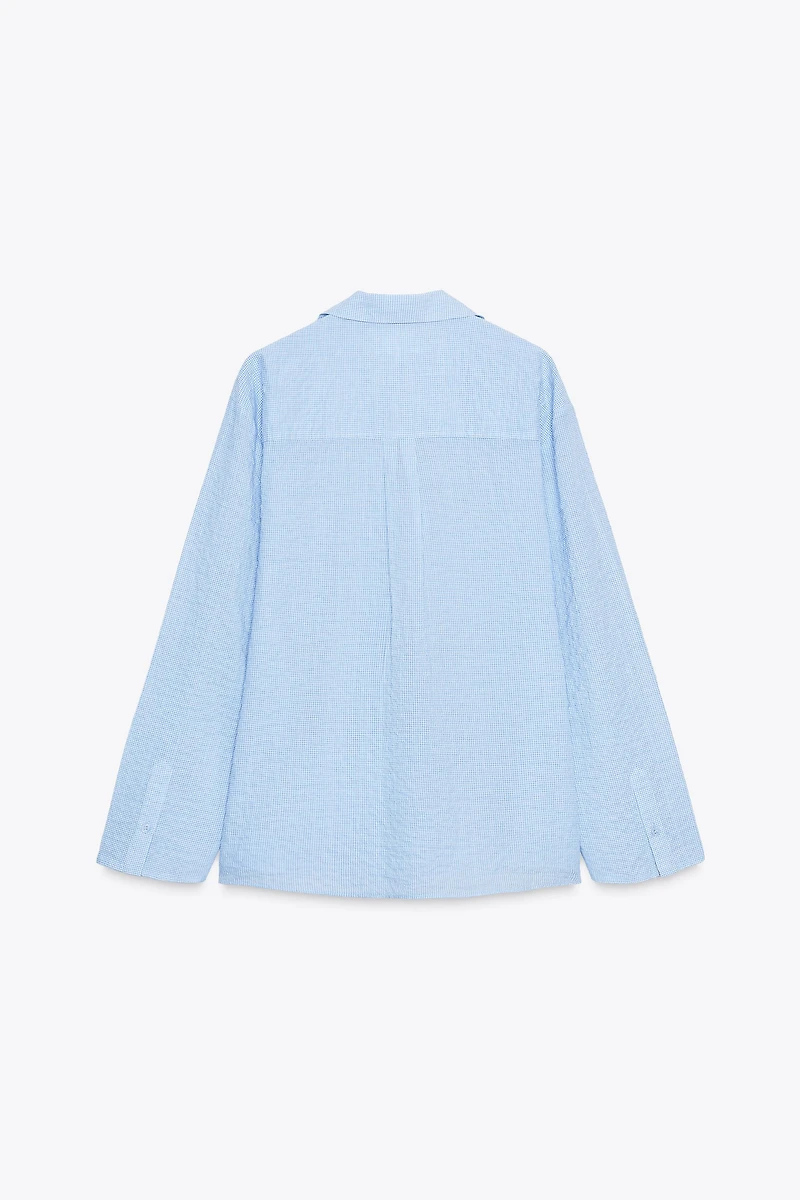 CHEMISE OVERSIZE STRUCTURÉE ZW COLLECTION