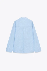 CHEMISE OVERSIZE STRUCTURÉE ZW COLLECTION