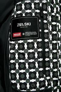 HOODED WATER RESISTANT WINDPROOF DOWN COAT RECCO® TECHNOLOGY SKI COLLECTION