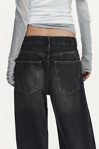 JEAN TRF OVERSIZE TAILLE BASSE