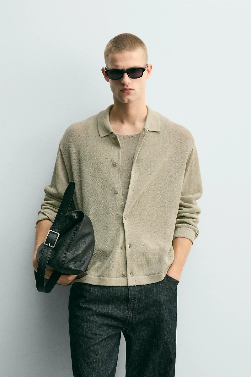 REGULAR FIT KNIT SHIRT