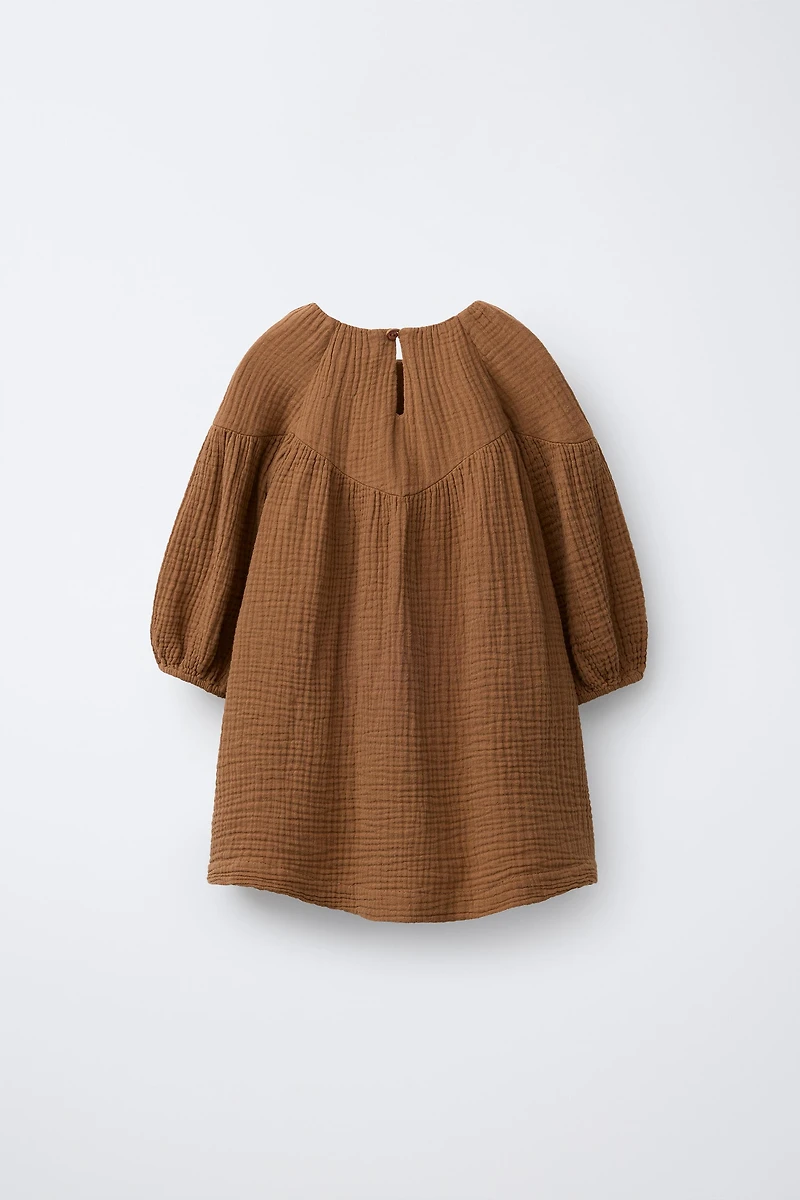 ROBE EN GAZE DE COTTON