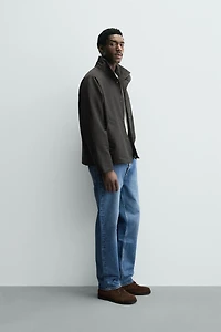 COTTON BLEND TECHNICAL JACKET