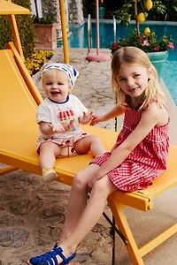 COMBI-SHORT CRABES BRODÉS CASA LAWA X ZARA KIDS