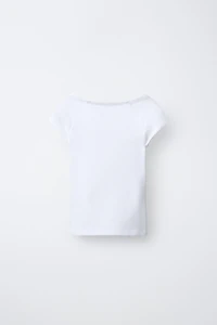 T-SHIRT UNI AVEC MODAL