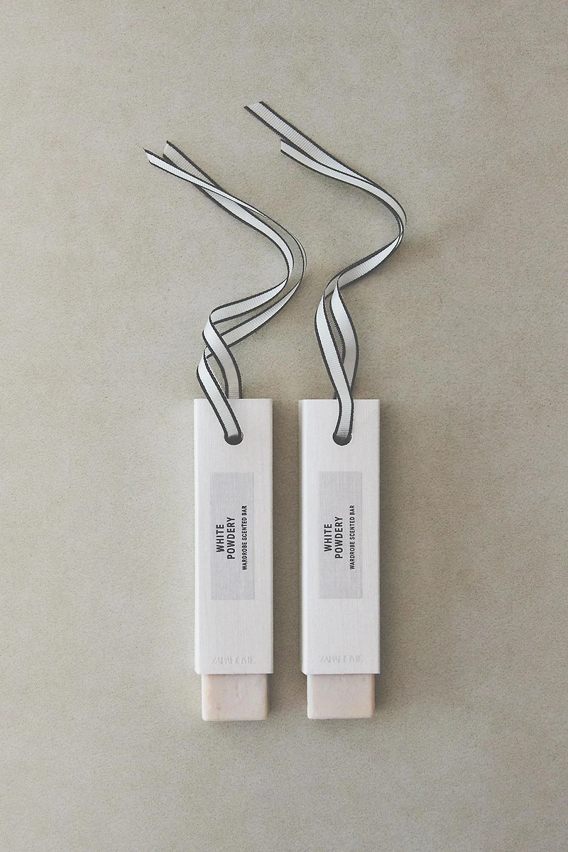LOT DE 3 BARRES PARFUMÉES ARMOIRE WHITE POWDERY