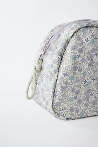FLORAL TRAVEL TOILETRY BAG