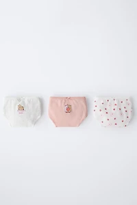 6-14 ANS/ LOT DE TROIS CULOTTES CAPIBARA CAPYFUN ©