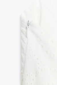 EMBROIDERED MIDI DRESS