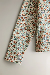 T-SHIRT ENFANT PLAGE FLEURS