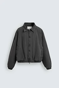 QUILTED BOMBER JACKET