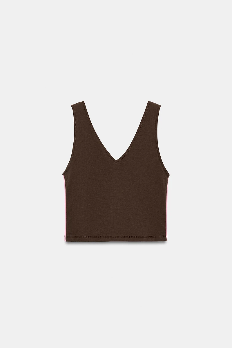 SIDE STRIPE TOP