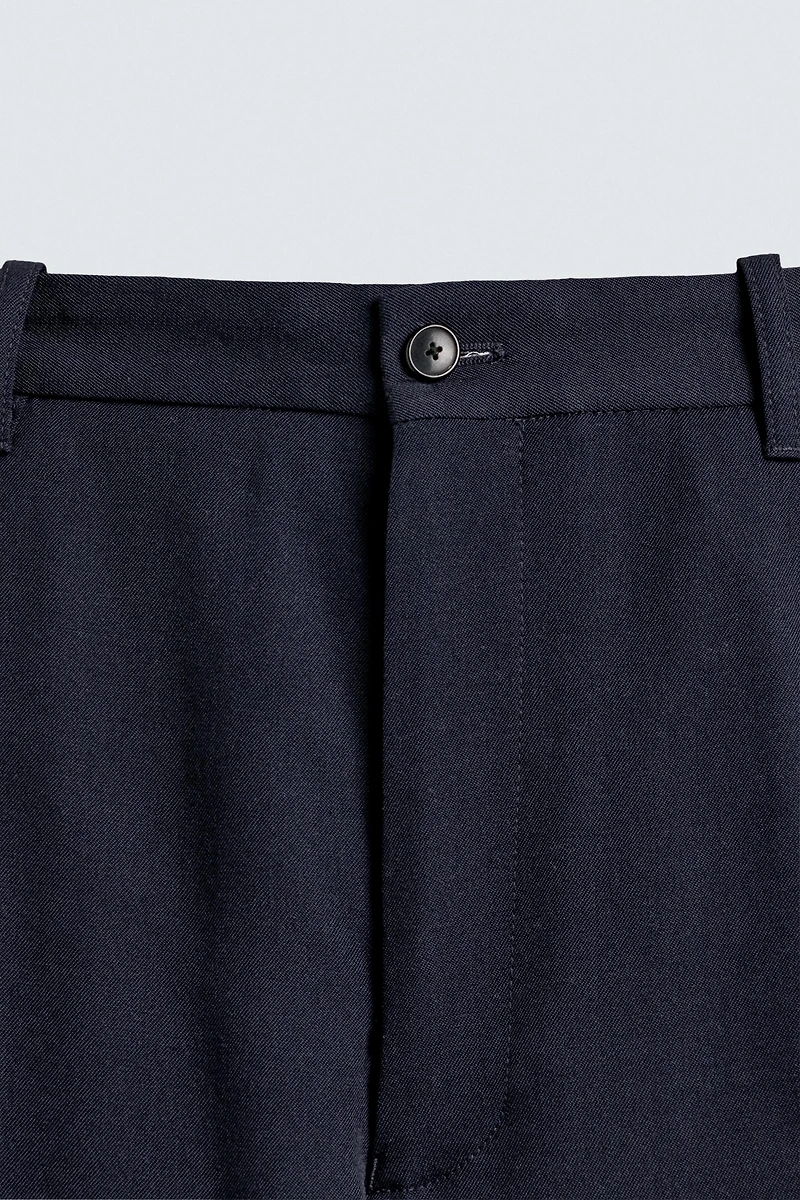PANTALON REGULAR FIT 100 % LAINE