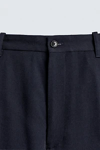 PANTALON REGULAR FIT 100 % LAINE
