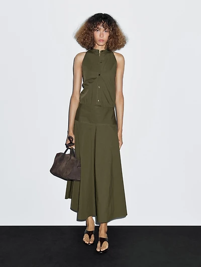Long halter dress