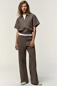 VESTE SOUPLE À MANCHES COURTES