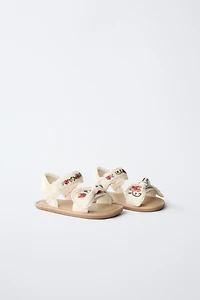 EMBROIDERED SANDALS