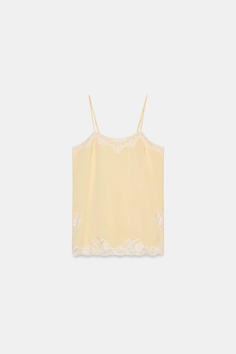 LACE CAMISOLE TOP ZW COLLECTION