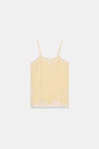 LACE CAMISOLE TOP ZW COLLECTION