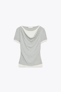 DOUBLE RIB T-SHIRT