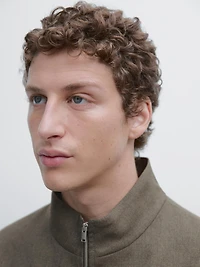 Cool wool blend jacket