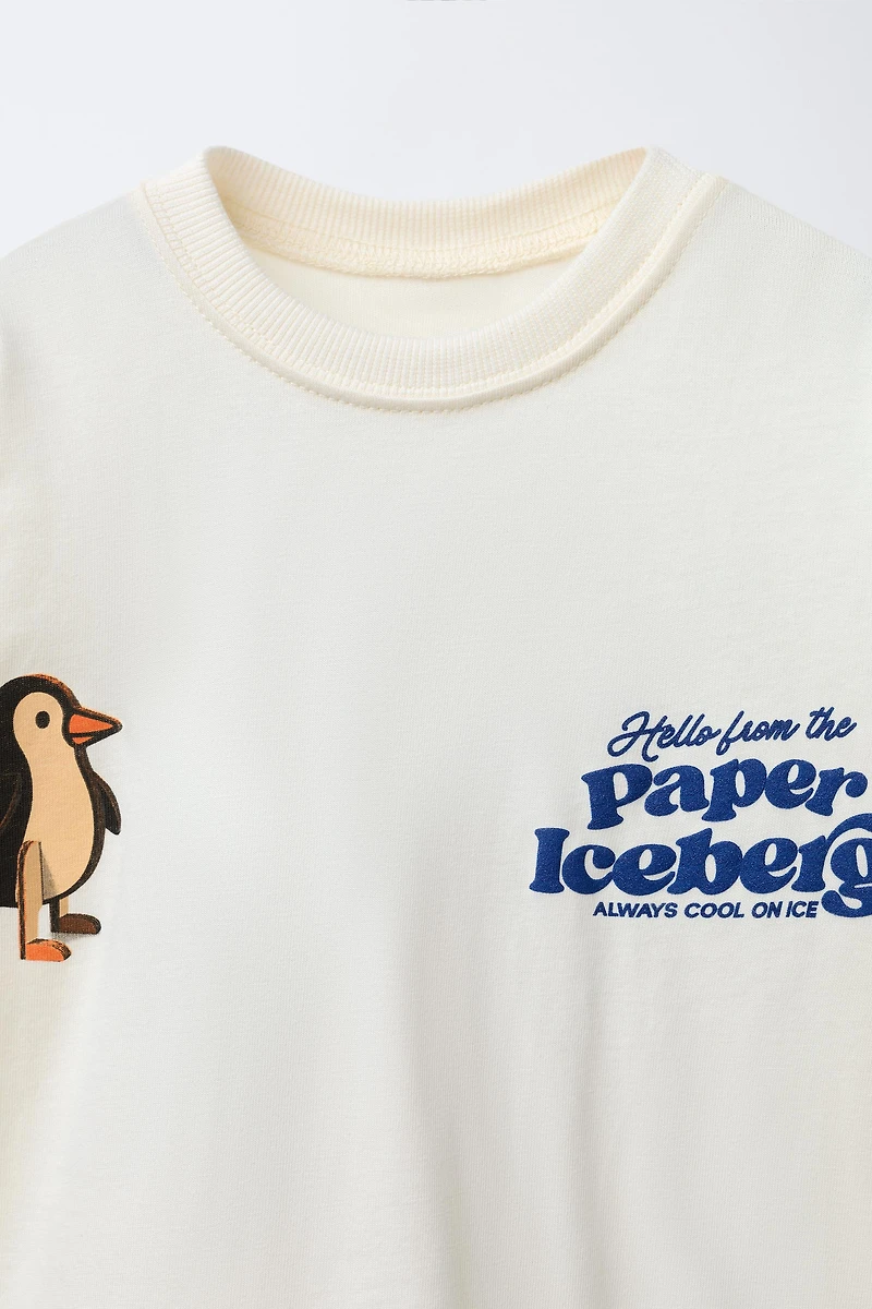 T-SHIRT IMPRIMÉ EN RELIEF