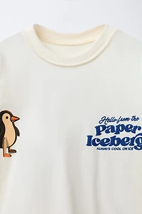 T-SHIRT IMPRIMÉ EN RELIEF