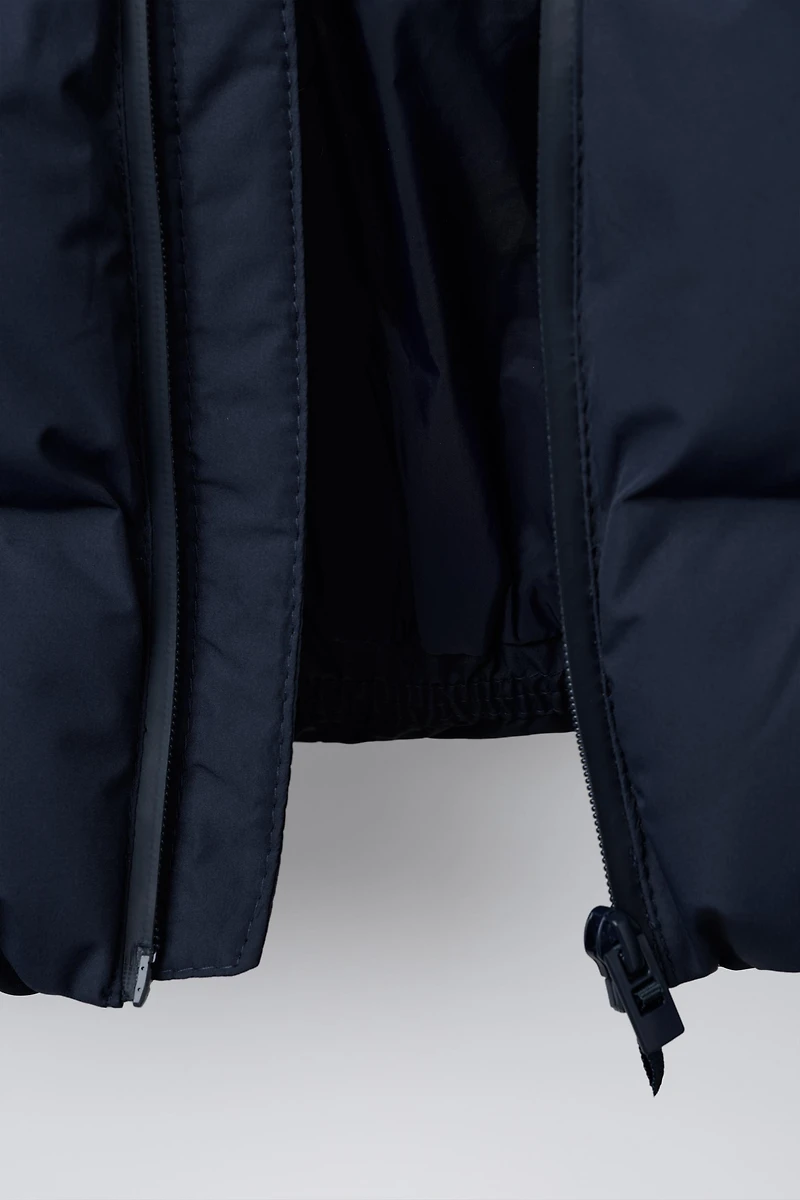 MANTEAU MATELASSÉ ÉTIQUETTE WATER REPELLENT