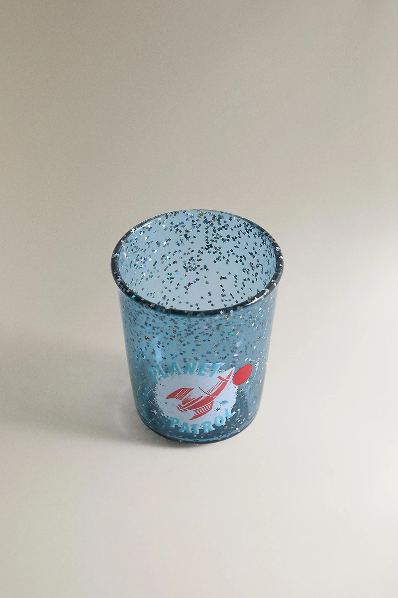 KIDS' TRITAN™ STAR GLITTER TUMBLER