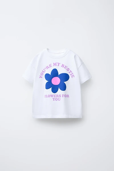 T-SHIRT IMPRIMÉ EN RELIEF