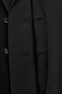 SUIT JACKET WITH REMOVABLE LAPEL