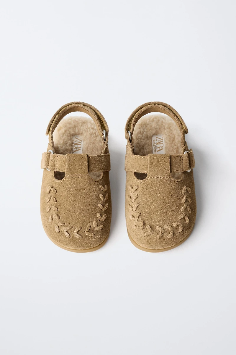 BAREFOOT LEATHER CLOGS