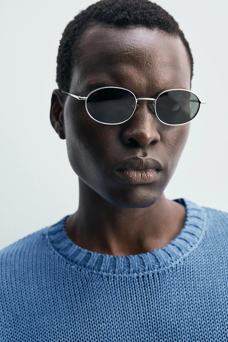 T-SHIRT EN MAILLE COUPE RELAXED