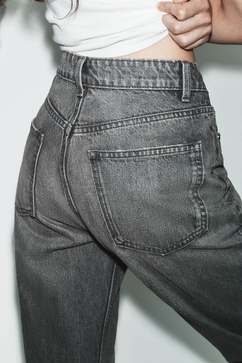 TRF MOM FIT HI-RISE JEANS