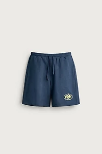 GRAPHIC PRINT JOGGER SHORTS
