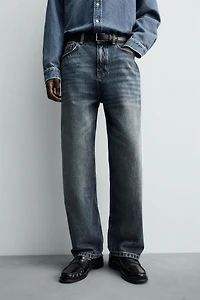 JEAN COUPE DROITE LONGUEUR CHEVILLES