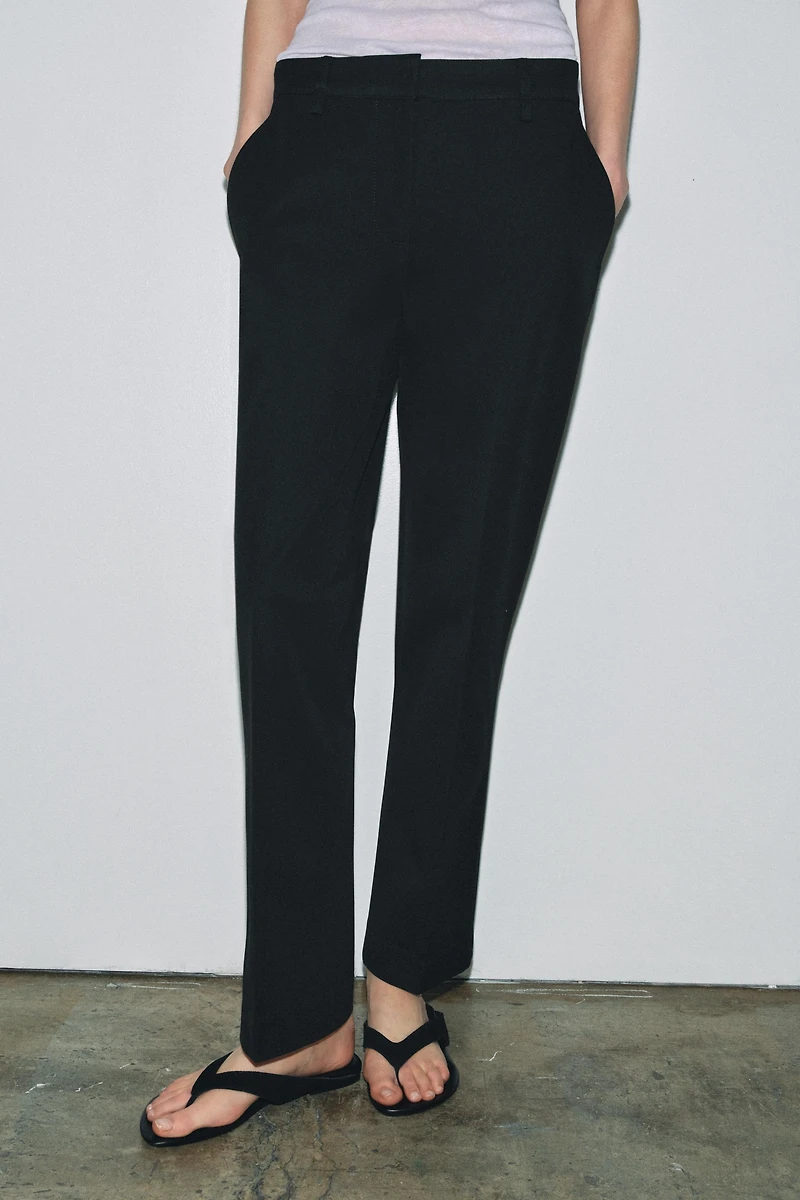 ZW COLLECTION STRAIGHT CHINO PANTS