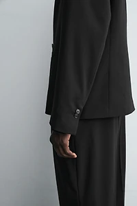 WOOL DOUBLE-BREASTED SUIT JACKET