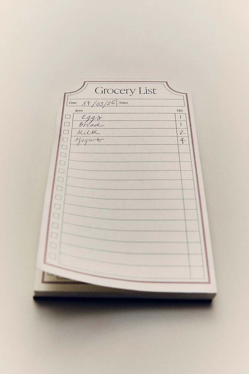 SHOPPING LIST MAGNET (45 SHEETS)