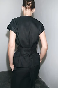 ZW COLLECTION LINEN VEST