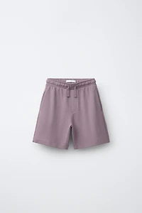 INTERLOCK T-SHIRT & BERMUDA SET