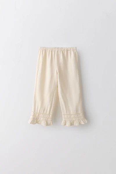 2-5 ANS/ JUPE-CULOTTE ENTREDEUX COTON LIN LIMITED EDITION