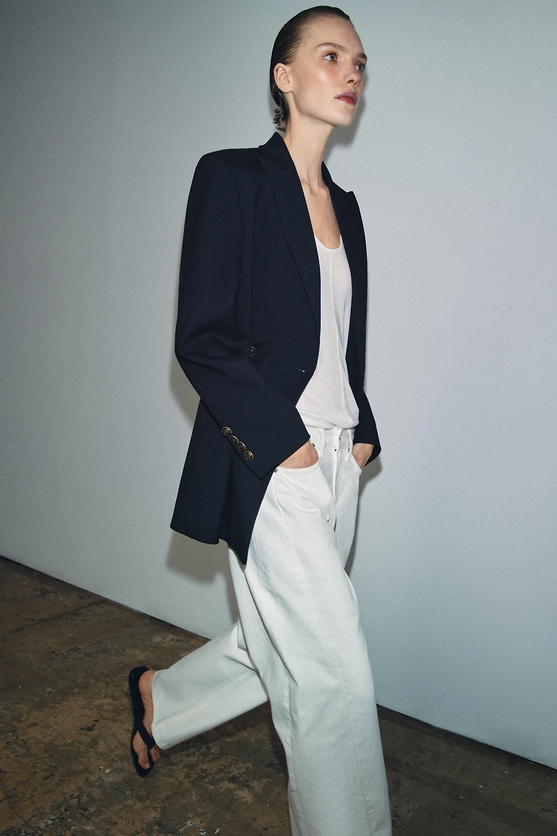 ZW COLLECTION ANKLE RELAXED MID-RISE JEANS