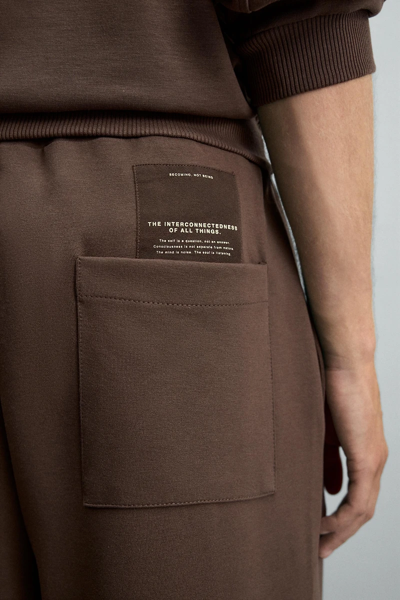 PANTALON INTERLOCK ÉTIQUETTE