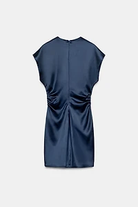 SATIN MINI DRESS