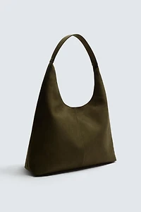 PLAIN SHOULDER BAG