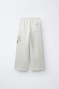 PANTALON DE JOGGING LARGE EN MOLLETON