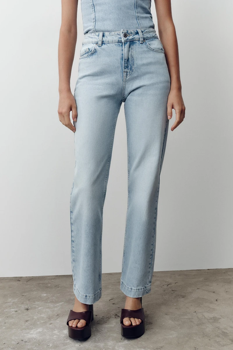 Z.04 STRAIGHT LEG MID RISE FULL LENGTH JEANS
