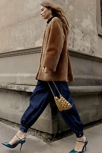 100% REVERSIBLE LEATHER COAT