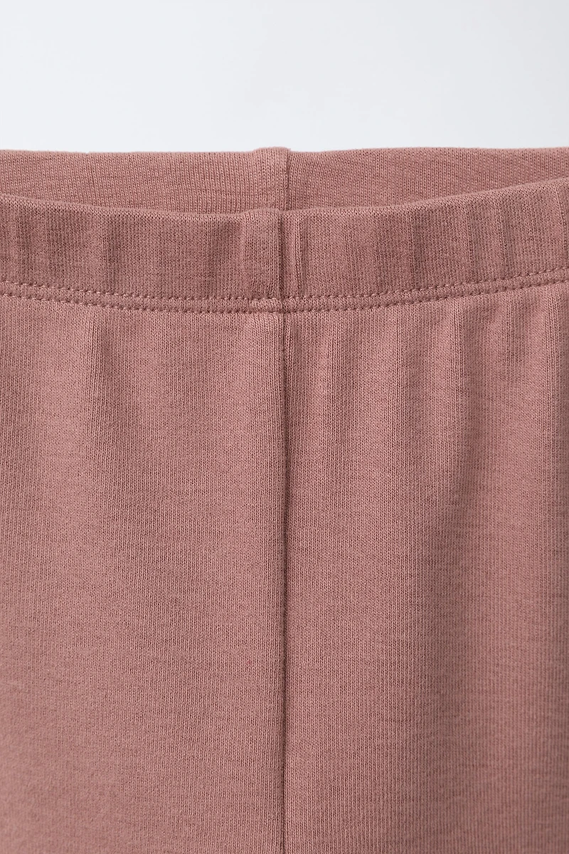 SWEATSHIRT AND PLAIN LEGGING SET